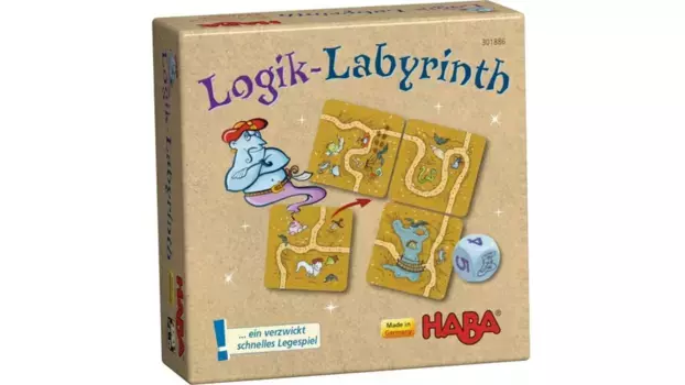 Логический лабиринт haba, детская игра