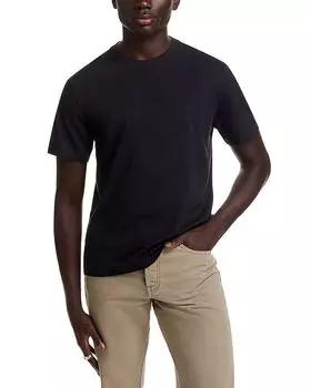 Лёгкая хлопковая футболка FRAME, черный