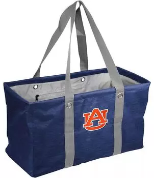 Logo Auburn Tigers Crosshatch Picnic Caddy