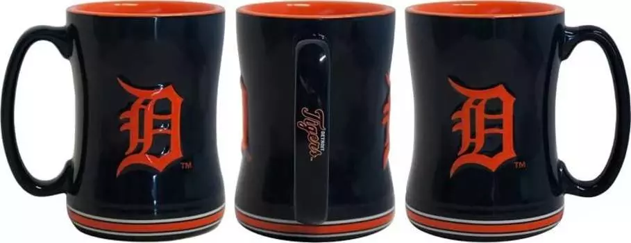 Logo Детройт Тайгерс Рельефная кружка