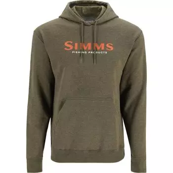 Logo hoodie Simms, синий