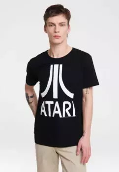 Logoshirt Футболка "Atari Logo" Logoshirt Atari, черный