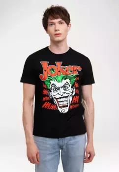 Logoshirt Футболка "Джокер - Бэтмен", с крутым принтом, черный