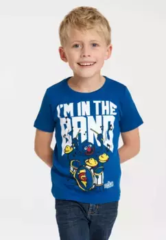 Logoshirt Футболка "Гроби" с великолепным принтом, синий