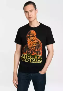 Logoshirt Футболка "Истории Звездных войн" с принтом Чубакки, черный