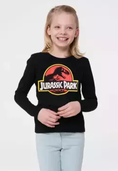 Logoshirt Футболка " Logoshirt Парка Юрского периода" с классным принтом, черный