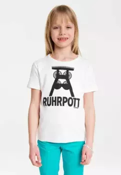 Logoshirt Футболка "Рурпотт", с лицензионным оригинальным дизайном, черный