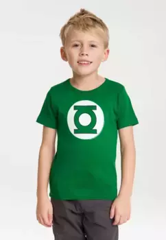 Logoshirt Футболка "Зеленый Фонарь" с классным принтом спереди, зеленый