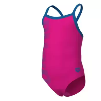 Логотип детский для девочек Arena девичий купальник, фуксия
