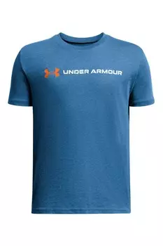 Логотип футболки Wordmark Under Armour, синий