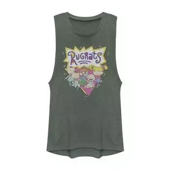 Логотип группы Juniors Rugrats Retro Group Muscle Tank Licensed Character
