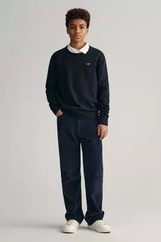 Логотип хлопкового щита Gant, синий