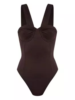 Логотип купальника Balmain, коричневый