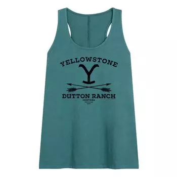 Логотип юниорской команды Yellowstone Dutton и майка со стрелками Licensed Character
