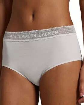 Логотипированные шорты-боксеры для мальчиков Polo Ralph Lauren, слоновая кость/кремовый