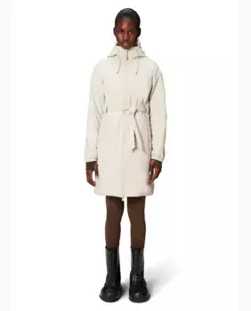 Lohja Длинная стеганая женская куртка с утеплителем Curve Rains, бежевый