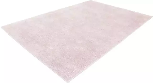 Лохматый ковер Calo-Deluxe "Vossi 111", прямоугольный, особенно мягкий благодаря микрофибре, для гостиной 160х230 см, светло-розовый