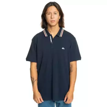 Loia Quiksilver мужская рубашка поло, синий