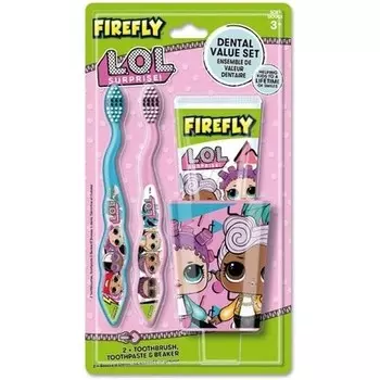 LOL Surprise Dental Set Зубные щетки Стакан для зубной пасты для детей от 3 лет L.O.L. Surprise