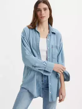 Лола рубашка на пуговицах Levi's, цвет Hip to Be Square - Medium Wash