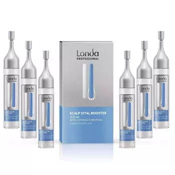 Londa Professional Scalp Vital Booster Serum укрепляющая сыворотка, стимулирующая кожу головы 6x9 мл