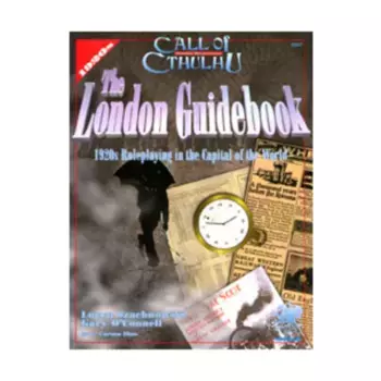 London Guidebook, Call of Cthulhu - Rule, Source & Supplement Books (Chaosium 1st-5.5 Editions), мягкая обложка