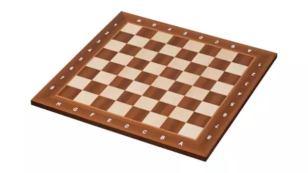 London, поле 40 мм, шахматная доска с надписью на краю