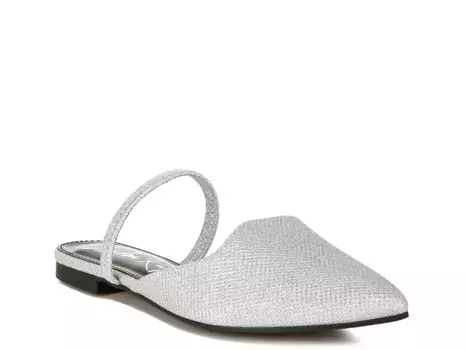 London Rag Twiggy Mule, серебристый металлик
