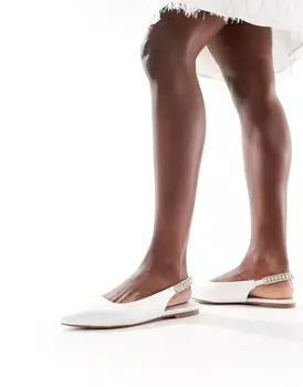 London Rebel – свадебные туфли цвета слоновой кости с украшением