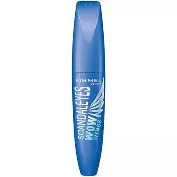 London Scandal Eyes Wow Wings 001 Черная водостойкая тушь для женщин 12 мл, Rimmel