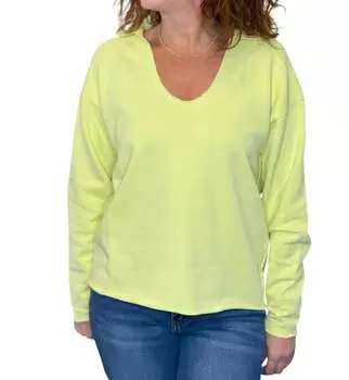 London Топ светло-желтого цвета hello nite