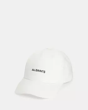 Лондонская бейсболка AllSaints, белый черный