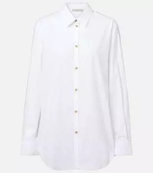 Лондонская сорочка из хлопкового поплина Asceno, белый