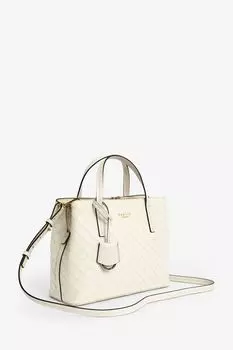 Лондонские герцоги поставили корзину среднего размера на молнии с тиснением Radley, белый