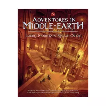 Lonely Mountain Region Guide, Adventures in Middle-Earth (5e), твердый переплет