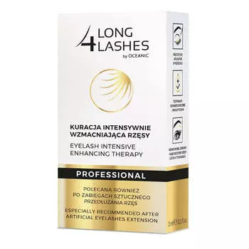 Long4Lashes Профессиональное средство интенсивно укрепляющее ресницы 3мл