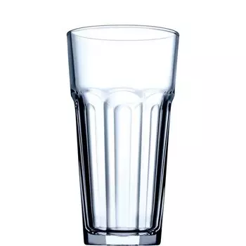 Лонг-дринк Pasabahce Casablanca, штабелируемый, 479 мл, закаленное стекло, прозрачное, 12 шт, прозрачный
