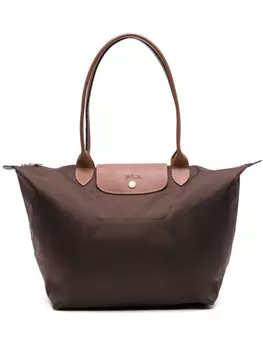 Longchamp большая сумка-тоут Le Pliage Original, коричневый