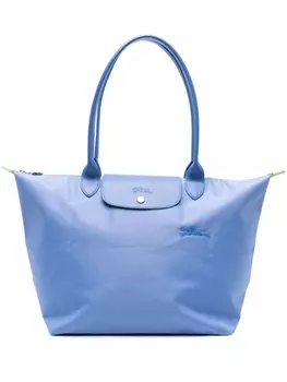 Longchamp большая сумка-тоут Le Pliage, синий
