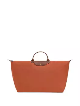 Longchamp большая сумка-тоут Le Pliage, оранжевый