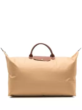 Longchamp дорожная сумка Le Pliage среднего размера, нейтральный цвет