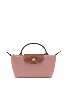 Longchamp двухцветная сумка-тоут, розовый