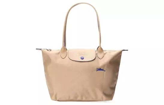 LONGCHAMP Холщовая сумка-тоут Le Pliage, сумка для покупок, сумка для пельменей, дамская сумочка, сумка на плечо, средняя, унисекс, цвет хаки