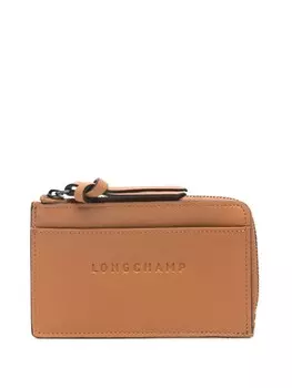Longchamp картхолдер 3D, коричневый