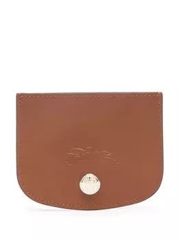 Longchamp картхолдер pure, коричневый