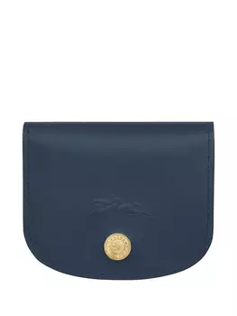 Longchamp картхолдер с логотипом, синий