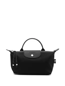 Longchamp клатч Le Pliage Energy из коллаборации с Econyl, черный