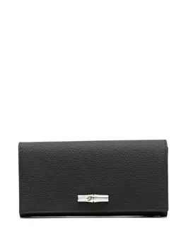 Longchamp кошелек Roseau Long, черный