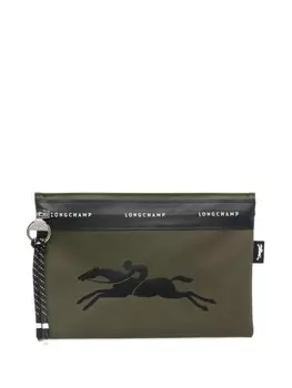 Longchamp косметичка Le Pliage, зеленый