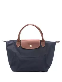 Маленькая сумка-тоут Longchamp Le Pliage, синий